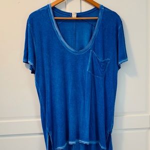 We The Free Rising Sun  Soft T Shirt Blue M